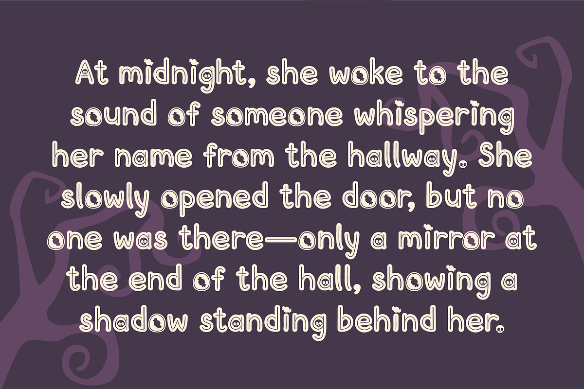Wrapped Spirit – Cute Spooky Font, a Symbol Font by Huge Dream Studio (Photo 5 of 8)