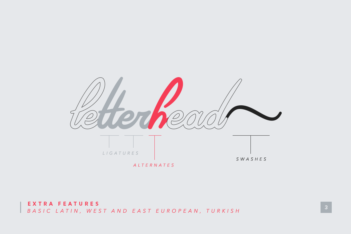 Riviera - Signature Font preview 3