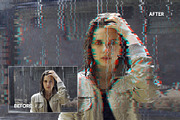 Glitch Photoshop Action, an Action Add-On by Effect-Hub (Thumbnail 2 of 8)