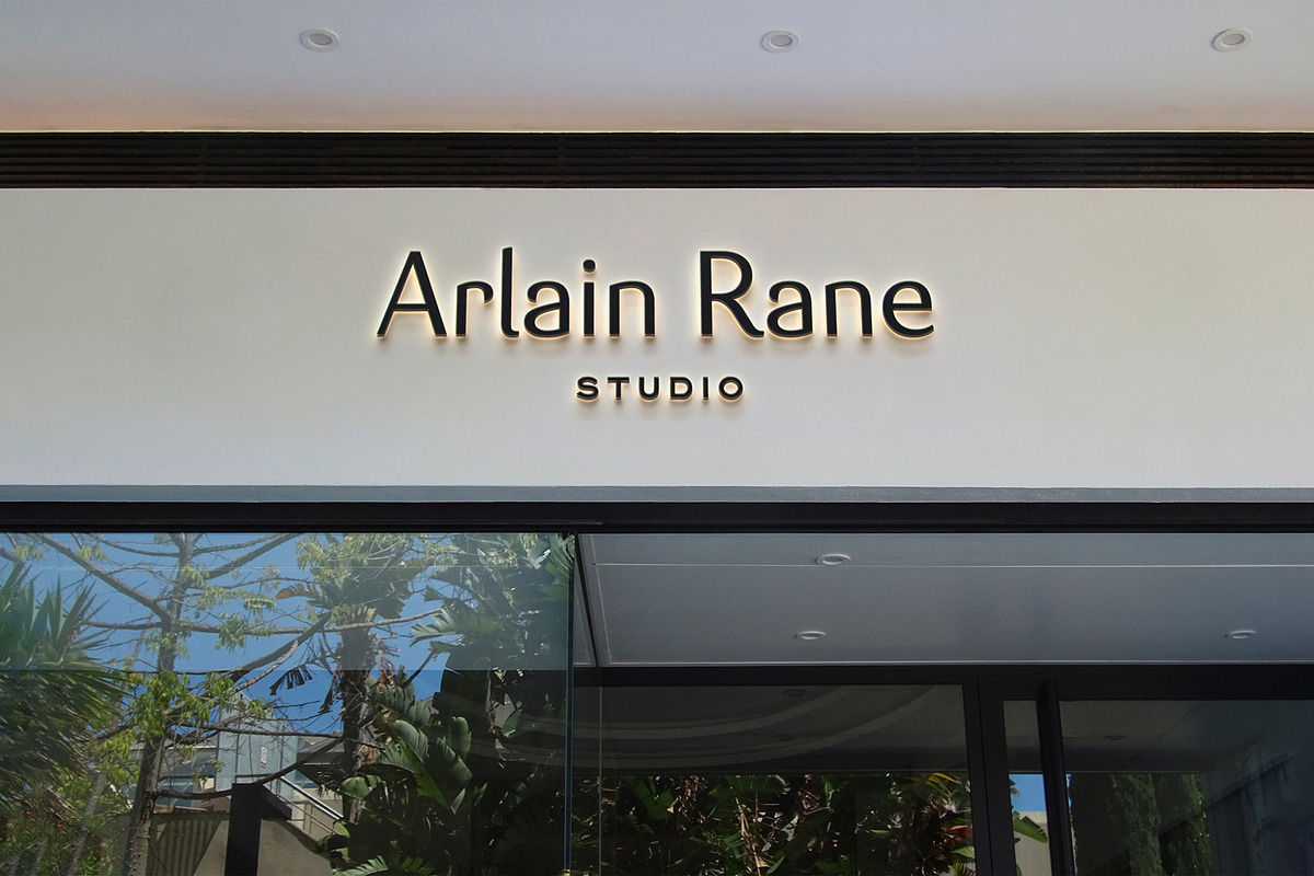 Logo Mockup 3D Modern Sign Building, a Product Mockup by Asylab (Photo 2 of 5)