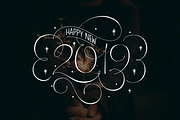 Happy New Year Lettering Graphics, an Illustration by Davihero (Thumbnail 8 of 12)