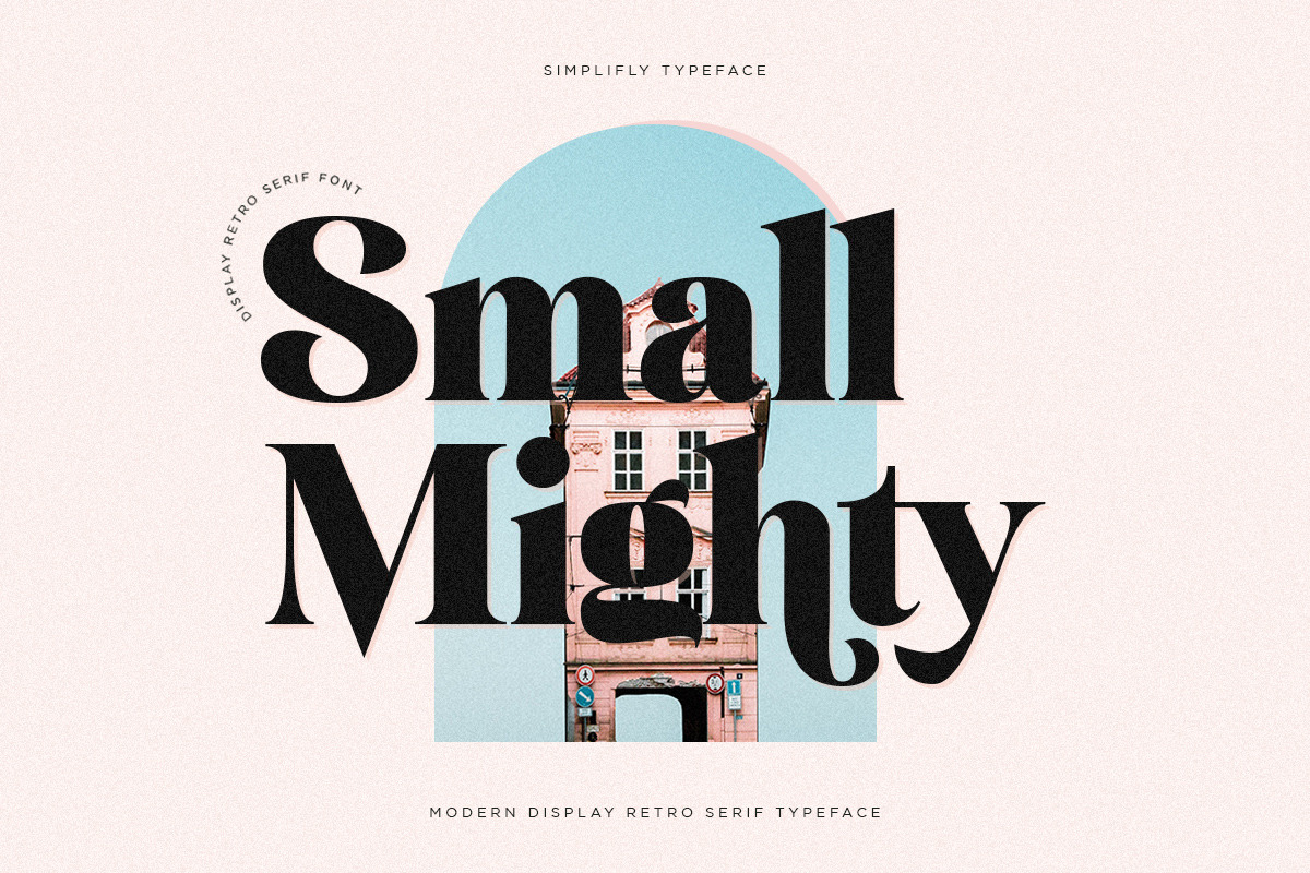Simplify | Cheek Display, a Serif Font by Pentagonistudio (Photo 5 of 12)