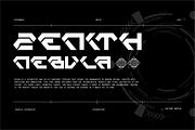 VB Mixow - Futuristic Display Font, a Sans Serif Font by VALIANTBROTHA (Thumbnail 9 of 11)