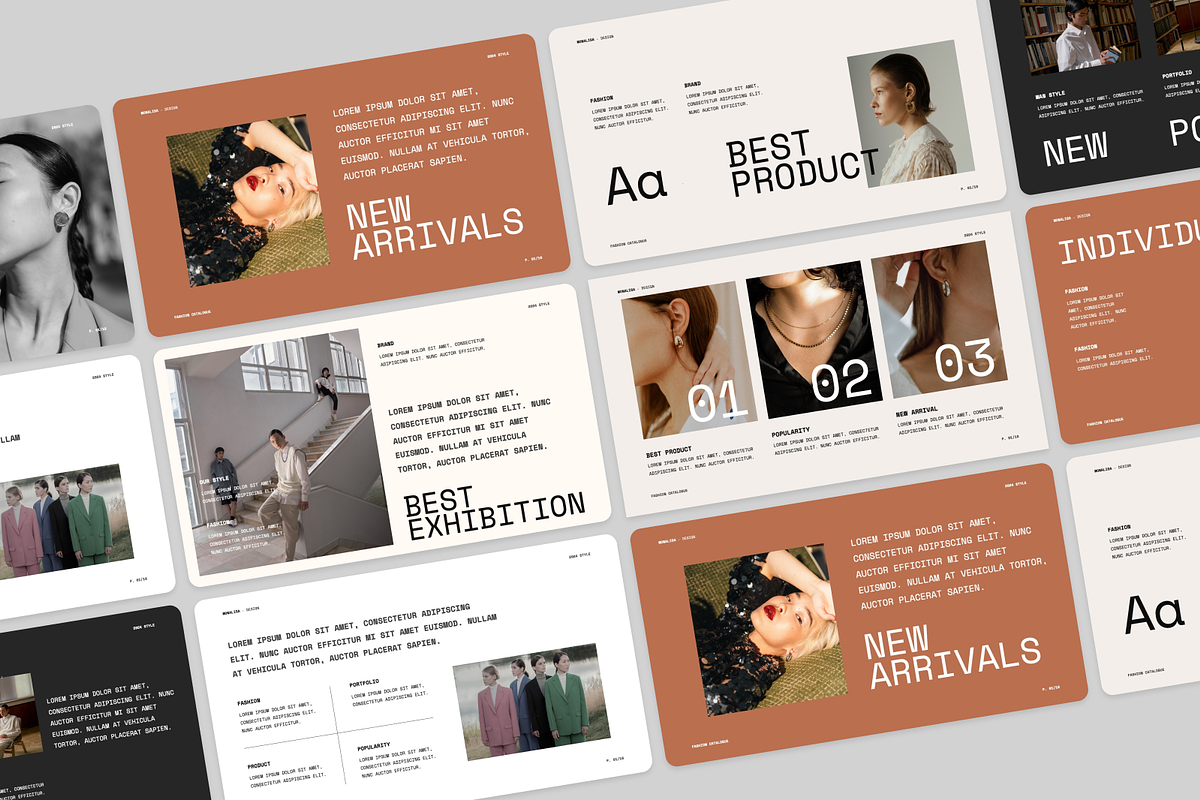 Fashion Catalogue Powerpoint, a Presentation Template by Annora Studio (Photo 2 of 5)