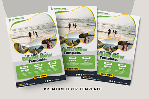Brand New Flyer Template Design, a Flyer Template by ResumeFabs