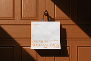 Premium Paper Shopping Bag Mockup, a Packaging Mockup by MockupShelf (Thumbnail 1 of 6)