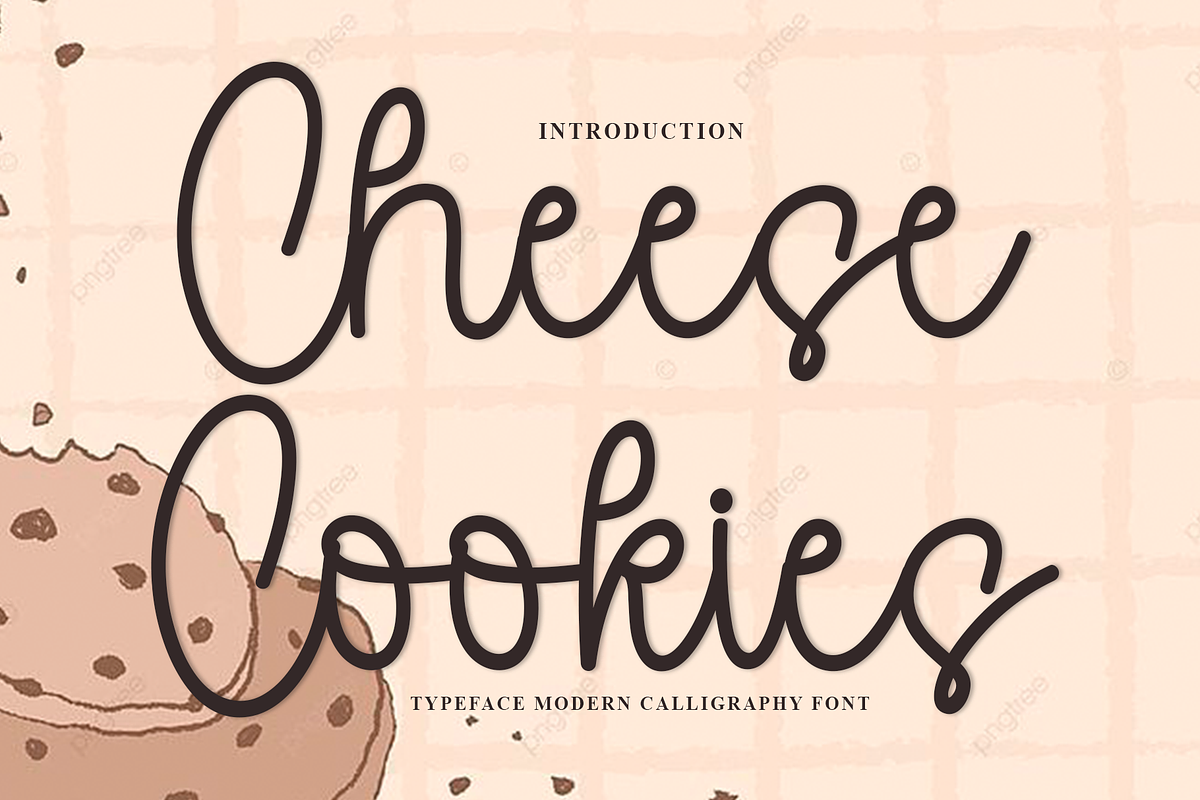 Cheese Cookies, a Handwritten Font by InermediaSTUDIO (Photo 1 of 8)