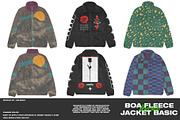 Boa Fleece Jacket Basic - Mockup, a Hoody Mockup by DaldSgh (Thumbnail 1 of 11)