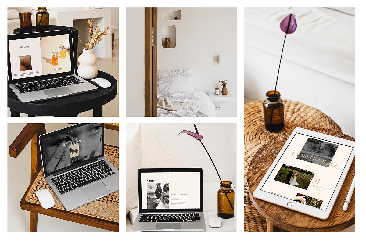 Minimal Photo Mockup Bundle, a Books & Magazine Mockup by Lesse Studio (Photo 9 of 9)