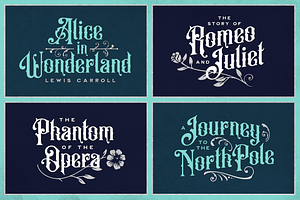 Old Alfie Font Duo