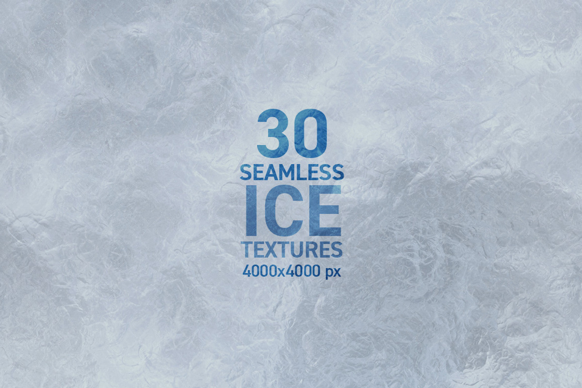 30 Seamless Ice Textures, a Texture Graphic by Creative Graphics (Photo 9 of 9)