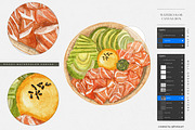 Watercolor Canvas Box for Procreate, a Brush Add-On by Liquid Amethyst Art (Thumbnail 6 of 9)