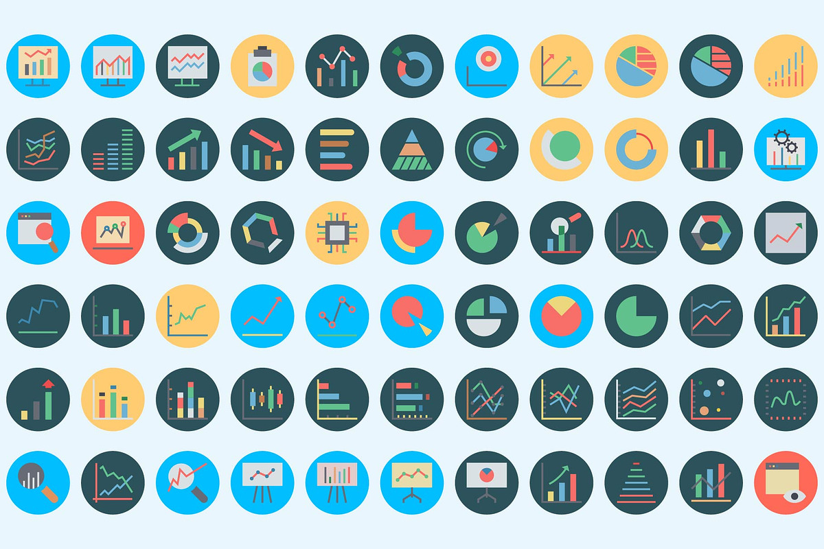 Comprehensive Data Analytics Icons., an Icon by Vector Portal (Photo 4 of 7)