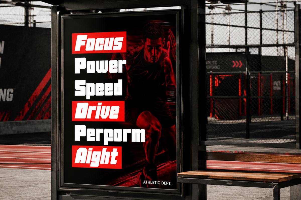 Power Square - Bold Sports Branding, a Sans Serif Font by Say Studio (Photo 5 of 10)