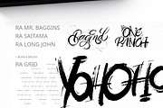 Dry Lettering Brushes. Procreate, a Brush Add-On by Diacritics (Thumbnail 8 of 9)