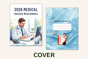 2026 Medical Tracker Mega Bundle, a Stationery Template by Designmela01 (Thumbnail 3 of 10)