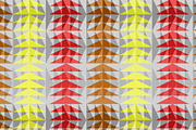 Yellow and Red Geometric Seamless, a Pattern Graphic by Sharon Schwalbe (Thumbnail 4 of 5)