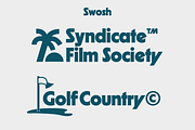 Swosh - Geometric Display Font, a Sans Serif Font by Pipello Grafik (Thumbnail 13 of 14)