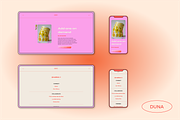 Squarespace 7.1 Template: Radiate ⓪, a Websites & App Template by dunagency (Thumbnail 8 of 9)
