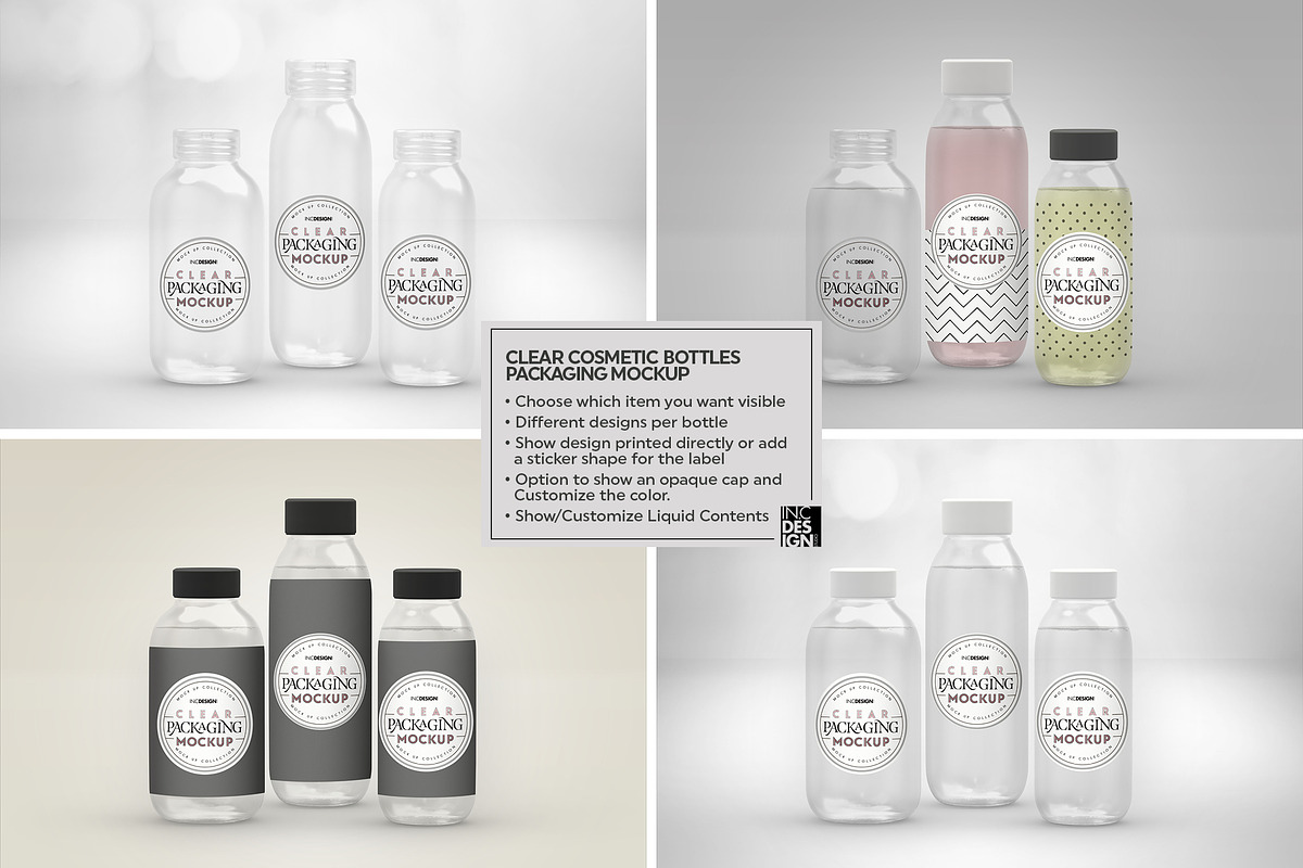 04 Clear Container Packaging Mockups, a Cups & Container Mockup by INCDesign (Photo 5 of 21)
