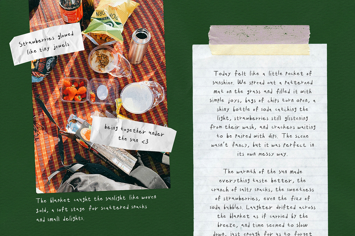 Lucky September Handwritten Font, a Handwritten Font by Perplexitics (Photo 6 of 13)