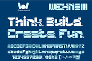 Zero Divide font, a Sans Serif Font by weknow (Thumbnail 5 of 8)