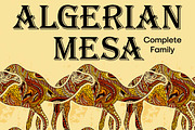 Algerian Mesa Complete, a Font by FontMesa (Thumbnail 1 of 6)