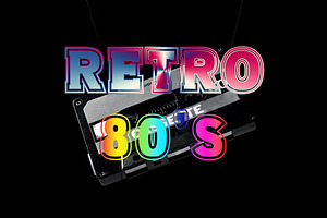 Old School 80s Font