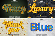 30 Golden 3d Text Effect Bundle PSD, a Layer Style Add-On by bdrobin (Thumbnail 6 of 8)