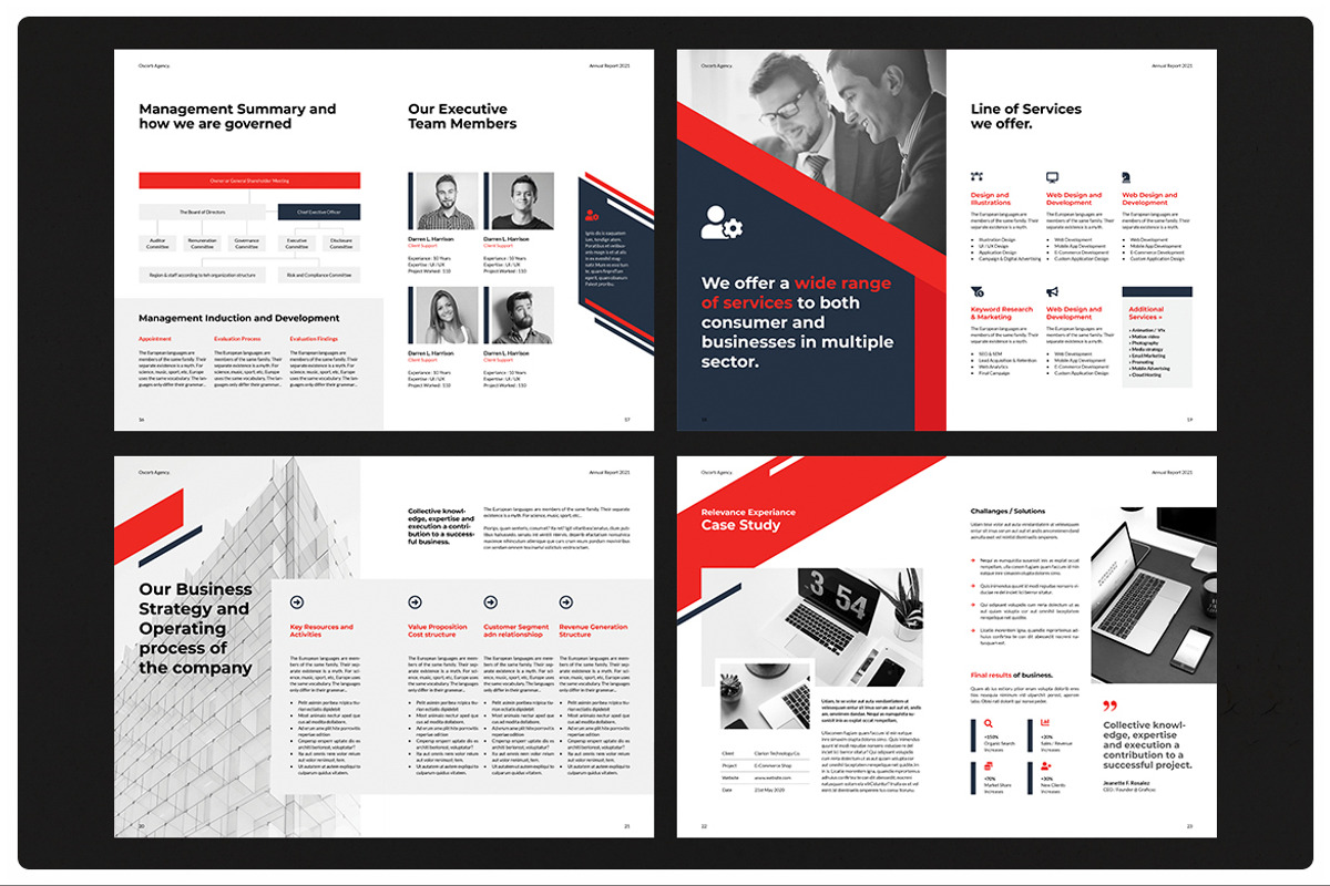 Annual Report, a Brochure Template by StudioGraficso (Photo 9 of 13)