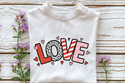 Valentine Love Valentines PNG, an Illustration by CraftArtStudio (Thumbnail 2 of 4)
