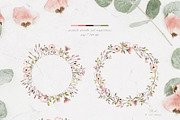 Autumn Rose Watercolor Set, a Decorative Illustration by Bibela (Thumbnail 8 of 11)
