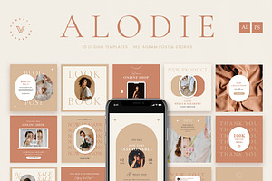 Alodie - Fashion Instagram Pack