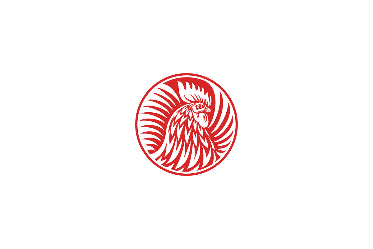 Rooster Logo, a Branding & Logo Template by Pure Design