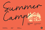 CS Ruska Pixel, a Script Font by Craft Supply Co. (Thumbnail 6 of 8)