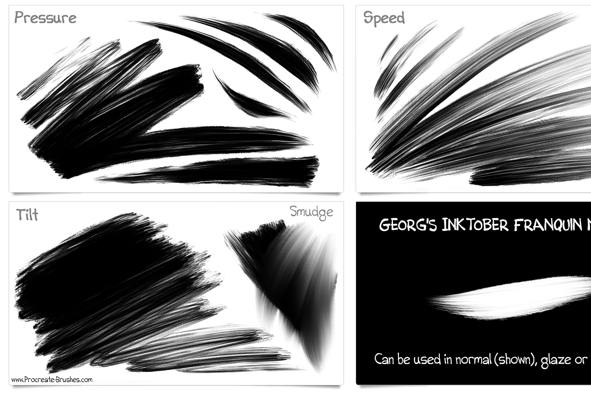 600+ Brushes Procreate BIG PACK, a Brush Add-On by Georg's Procreate Brushes (Photo 76 of 115)