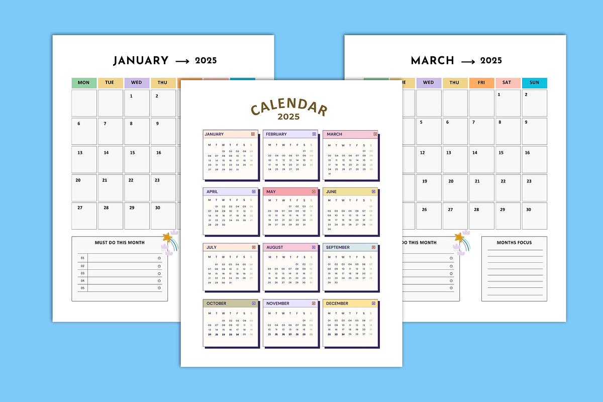 2025 Home Management Binder Canva, a Stationery Template by Designmela01 (Photo 3 of 5)