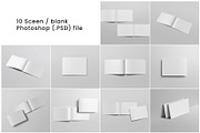 Landscape Brochure/Book Mockup, a Books & Magazine Mockup by Jestdio (Thumbnail 2 of 15)