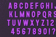 Show alphabet modern condensed style, an Object Graphic by RevelStockart (Thumbnail 8 of 10)