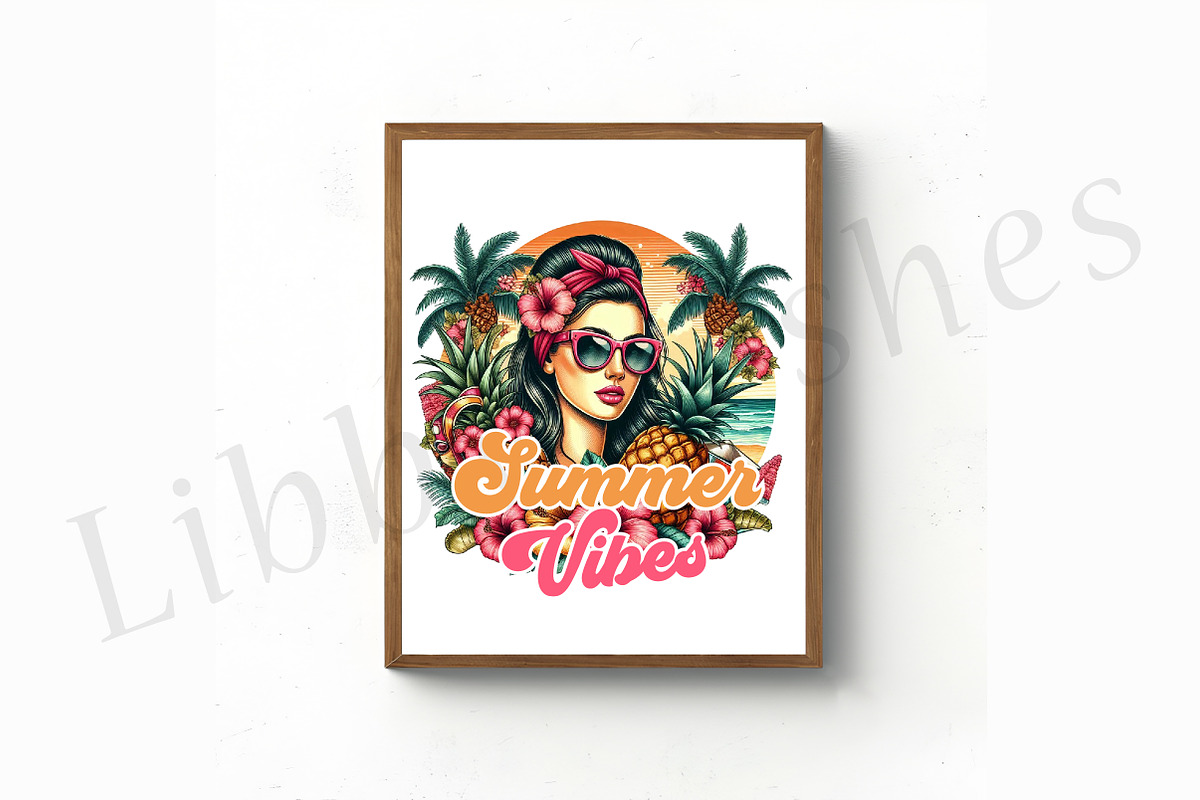 Summer Vibes Sublimation Bundle, an Illustration by Libby Wishes (Photo 3 of 11)