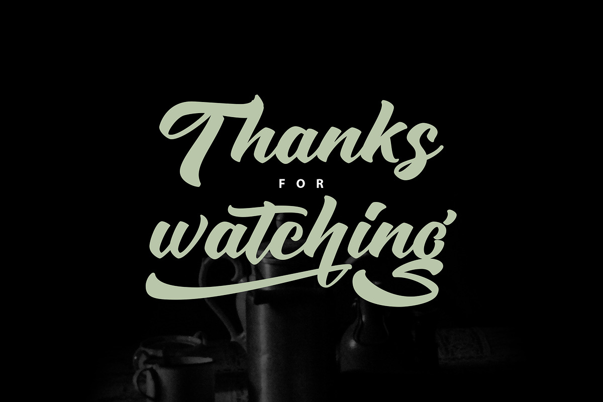 Sounding - Handlettering Script Font, a Script Font by Typefactoryco (Photo 9 of 9)