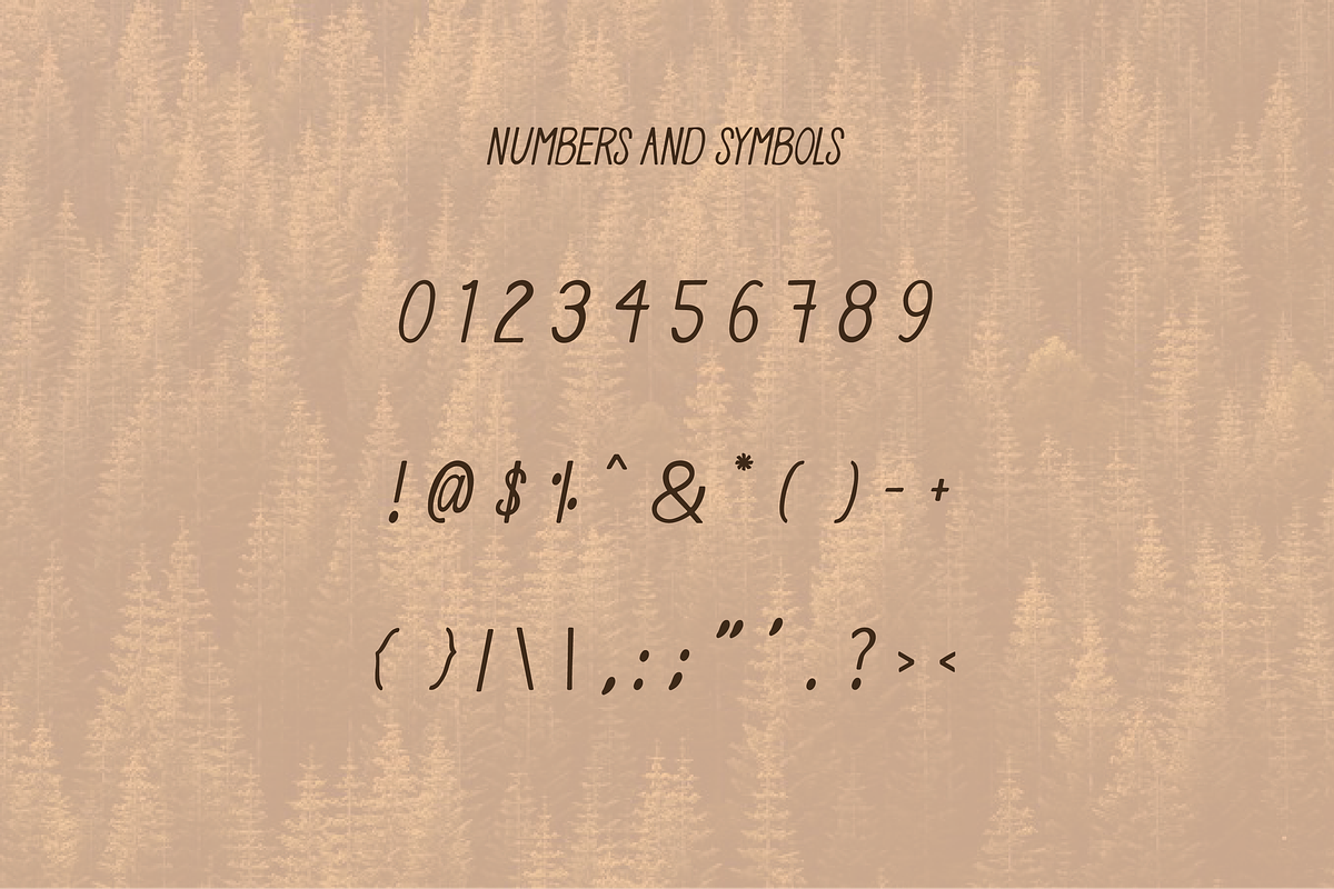 Burnt Smore by Nifty Branding, a Font by NikkiDunn (Photo 4 of 6)
