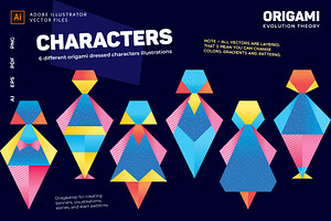 ORIGAMI Animals Vector Pack