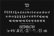 Blacker Spirit, a Blackletter Font by Letterara (Thumbnail 10 of 15)
