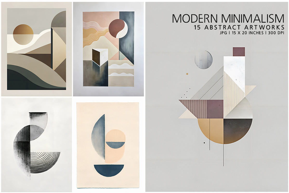 Modern Minimalism, a Decorative Illustration by Digital Art Creations (Photo 1 of 7)