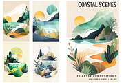 Coastal Scenes, a Decorative Illustration by Digital Art Creations (Thumbnail 4 of 8)