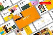 Aresto – Business PowerPoint, a Presentation Template by kreatifreya (Thumbnail 1 of 5)