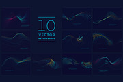 Particle Abstract Backgrounds vol 4, a Templates & Theme by blauananas (Thumbnail 2 of 7)