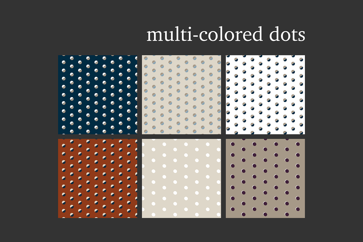Dots & Lines Seamless Patterns, a Pattern Graphic by KT Designs (Photo 5 of 12)