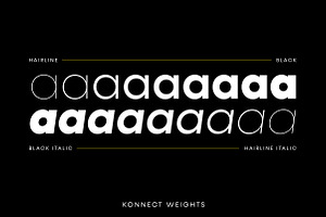 Konnect Font Family